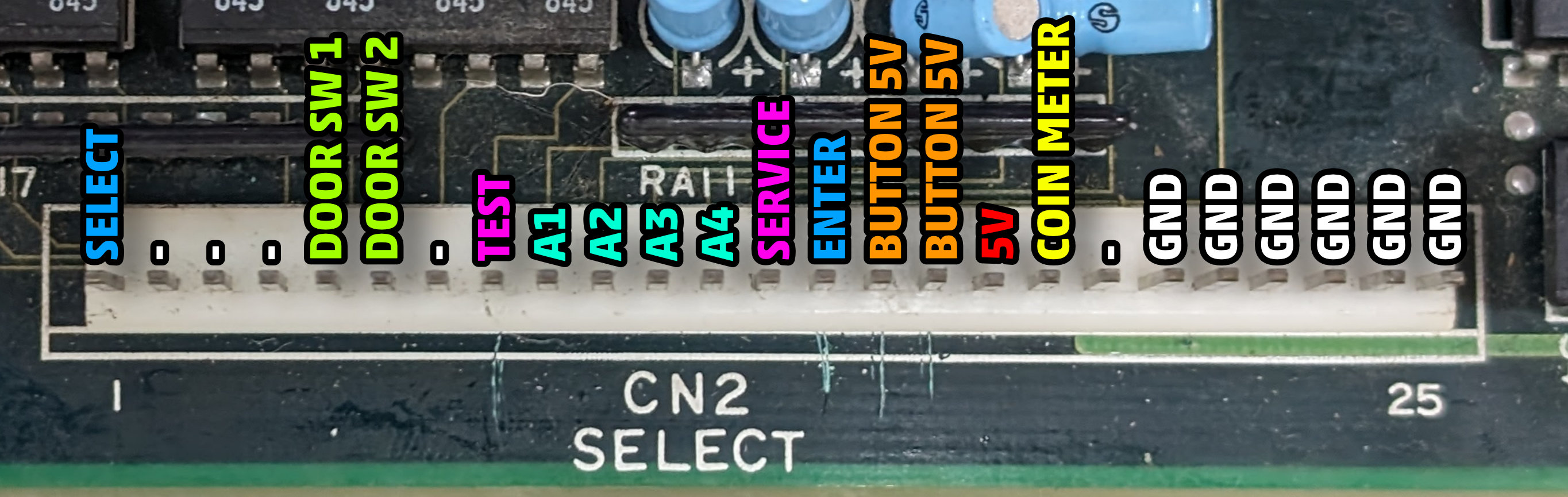 Button Interface (Sega Mega-Tech) - RetroSix Wiki
